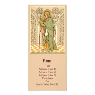 Panfleto Ruas. Matthias no Apostle (RLS 11) Rack Card 1