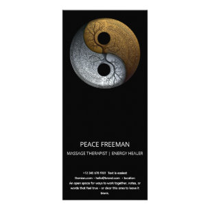 Panfleto Sacred Balance   Símbolo Yin Yang