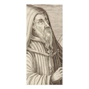 Panfleto Santo Augustine do Hippo Doutor da Igreja