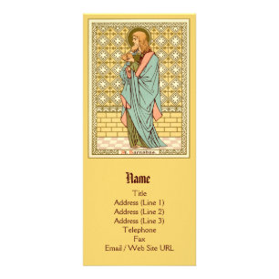 Panfleto Santo Barnabé o Apóstolo (RLS 02) (Estilo 1)
