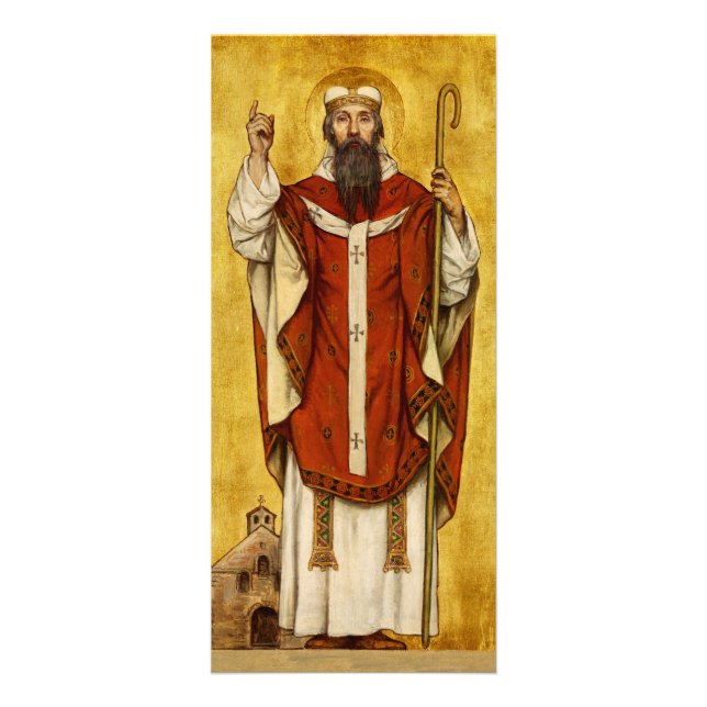 Panfleto Santo Bonifácio de Mainz - Padroeiro dos Educadore (Frente)