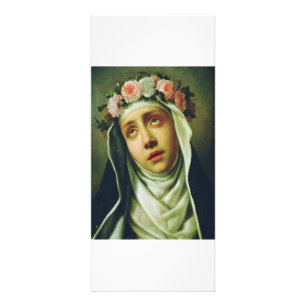 Panfleto Santo de Lima por Francesco de Mura