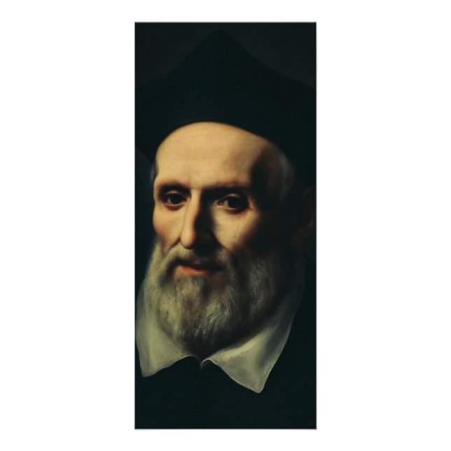 Panfleto Santo Filipe Néri Segundo Apóstolo de Roma Arte (Frente)