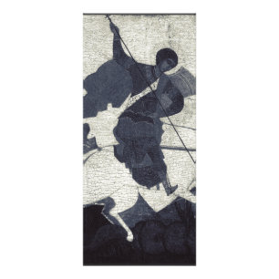 Panfleto Santo George Matando o Dragão