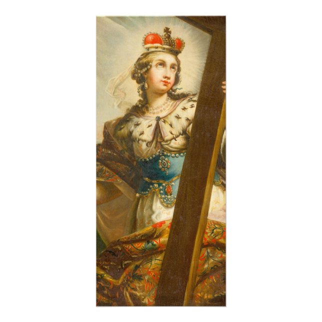 Panfleto Santo Helena de Constantinopla com cruz (Frente)