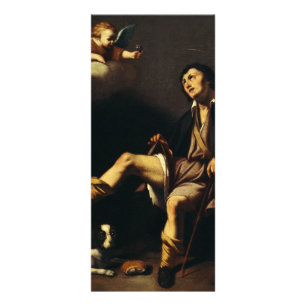 Panfleto Santo Roch e o Anjo pela Cara François