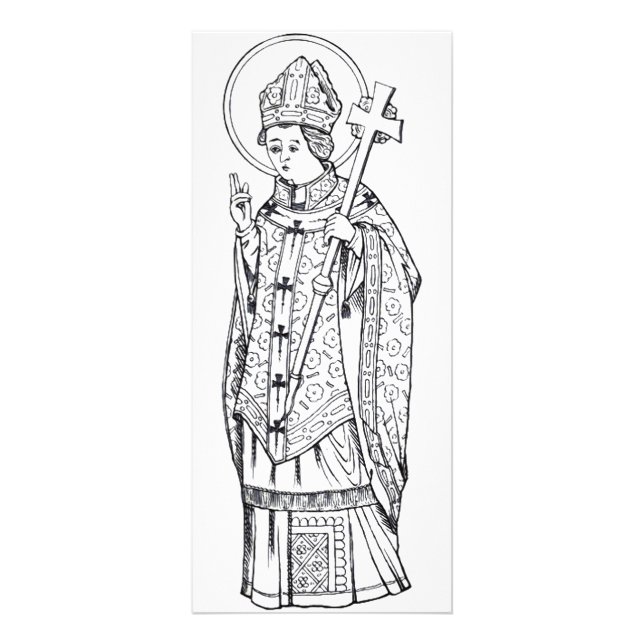 Panfleto São Deiniol Abade e Bispo (Frente)