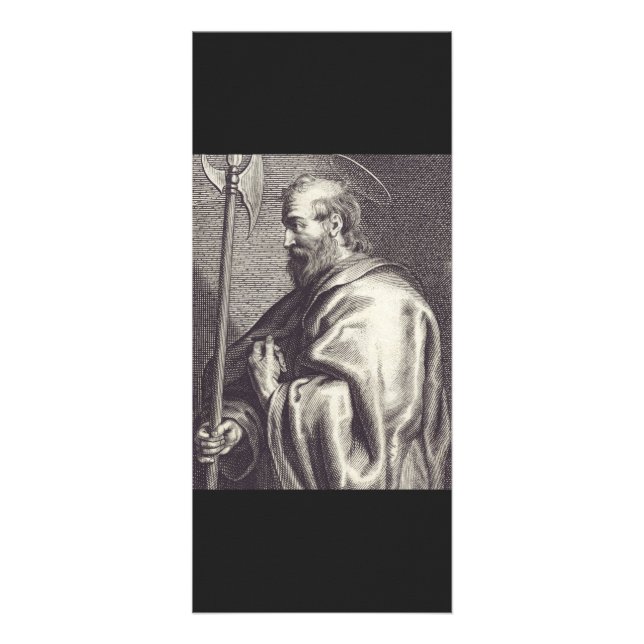 Panfleto São Mateus o Evangelista - Reprodução de Arte Fina (Frente)