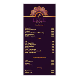 Panfleto Stylist para o cabelo elegante e clássico