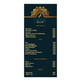 Panfleto Stylist para o cabelo elegante e clássico