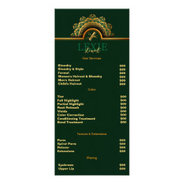 Panfleto Stylist para o cabelo elegante e clássico