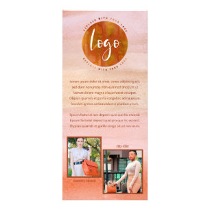 Panfleto Terracotta Watercolor Lave Sua Placa De Rack De Lo