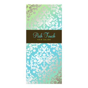 Panfleto Turquesa & limão do damasco do brilho 311