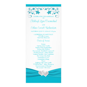 Panfleto Turquesa, Programa de Casamento do Silver Love Hea