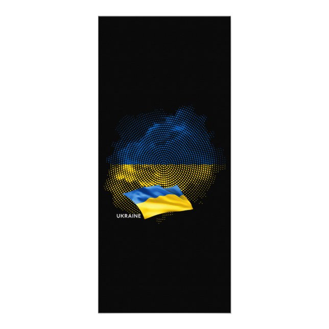 Panfleto Ukraine flag (Frente)