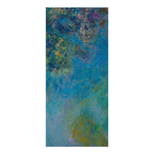 Panfleto Wisteria de Claude Monet