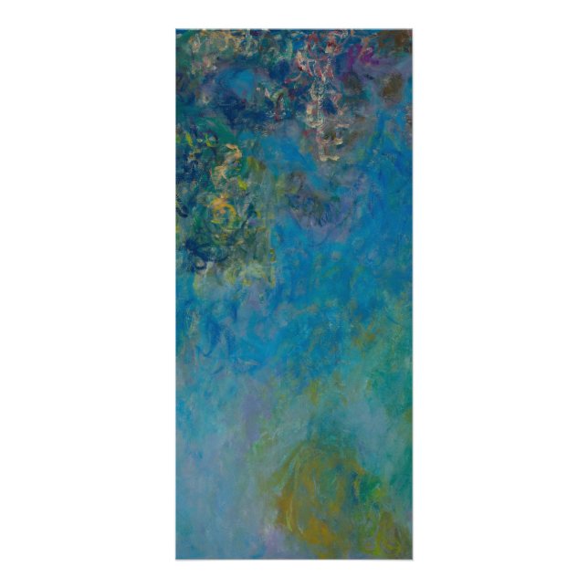 Panfleto Wisteria por Claude Monet (Frente)