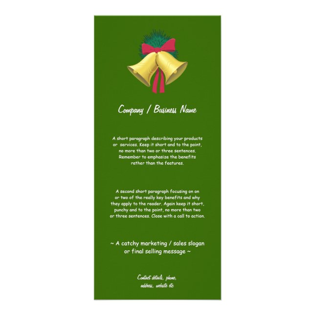 Panfleto Wreath e Bells (Frente)