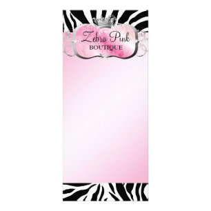 Panfleto Zebra cor-de-rosa pródiga da bandeja 311