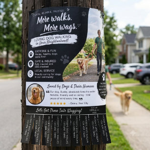 Panfletos de Negócios de Cães de Pet Sitter