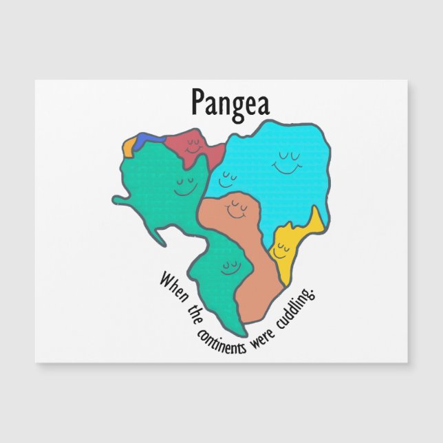 Pangea Continents Cuddling Multicolor (Frente)