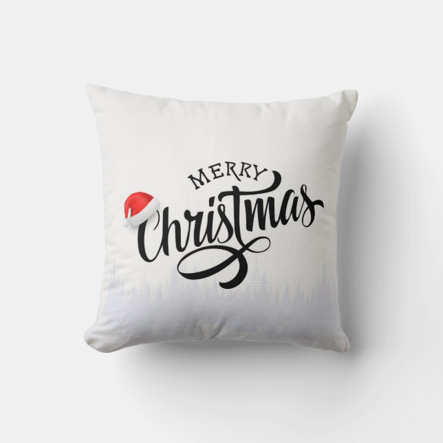 Pano de Almofada Feliz Natal  (Frente)