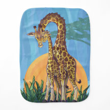 Giraffe Mama e Bebê