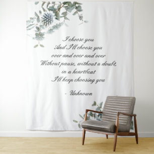 Pano de fundo para casamento Tapeçaria de casame