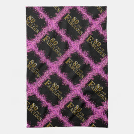 Pano De Prato 80 Birthday