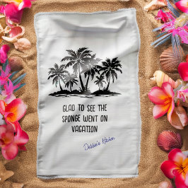 Pano De Prato A Esponja Saiu de Férias