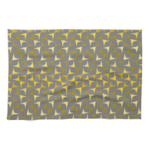 Abstrato, amarelo-padrão e cinza