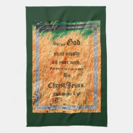 Pano De Prato Abstrato de Broom Philippians 4vs19