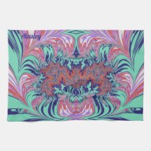 AINSLEY ~ Azul Vermelho Roxo ~ 3D ~