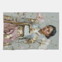Arte Moderna de Hanbok de Metal