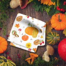 Autumn Lover Kitchen com Pumpkins