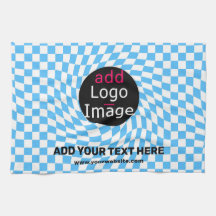 Azul do Verificador Comercial Personalizado Modern