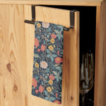 Azul William Morris Teal Artes & Ofícios Floral