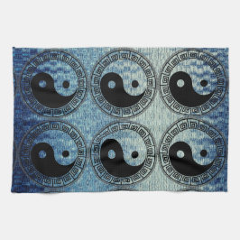 Pano De Prato Balança: Ba Gua, oito trigramas yin yang TCM