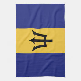Pano De Prato bandeira Barbados