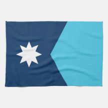 Bandeira do Estado do Minnesota Kitchen Towel