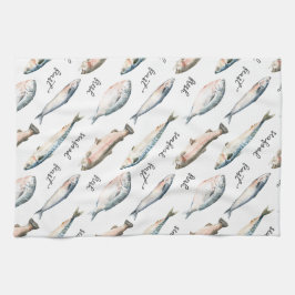 Pano De Prato Banquete de peixe fresco