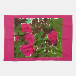 Pano De Prato Bed of Roses