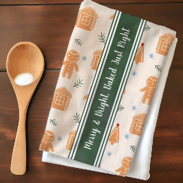 Pano De Prato Biscoito de Natal Personalizado