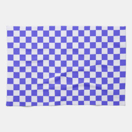 Pano De Prato Blueberry cream checkered pattern