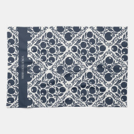 Pano De Prato Blueberry Rustic Farmhouse French Country 