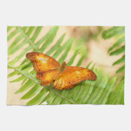 Pano De Prato Borboleta de cruzador laranja