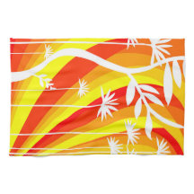 Botânica branca e laranja