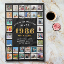 Colagem de Fotos de Memórias da Família dos 40 Ano