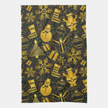 Colagem de Natal Metálico