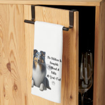 Collie Kitchen Towel